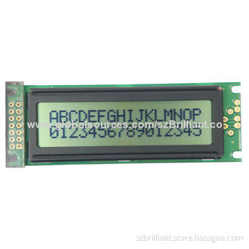 16 x 2 Lines FSTN Character LCD Module, Parallel/Serial Interface, Wide Temperature, COG Style